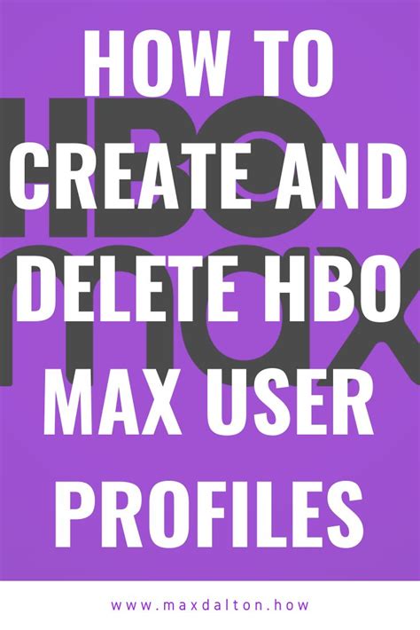 hbo max delete profile|Heres How to Delete an HBO Max User Profile 